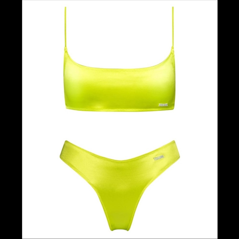 Triangl Mylos Lemon Pop Neon Bikini Set - Picture 10 of 15